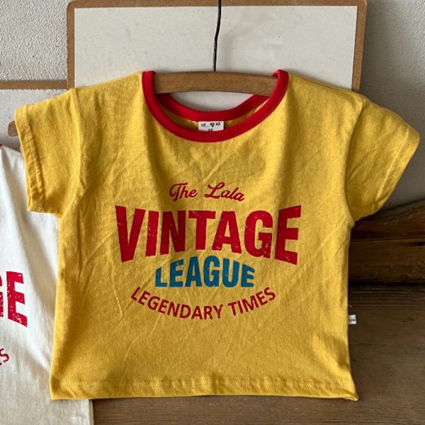 親子系列 VINTAGE美式印花T 媽媽與寶寶 