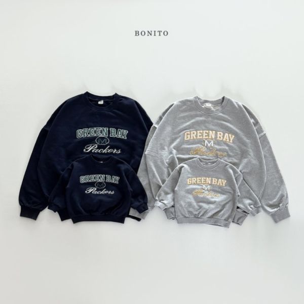 親子系列 學院風經典字母長袖上衣 