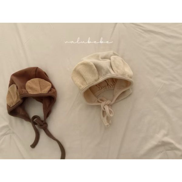 現貨 ᴠᴀʟᴜ ʙᴇʙᴇ 熊耳帽 綁帶帽 laurababy