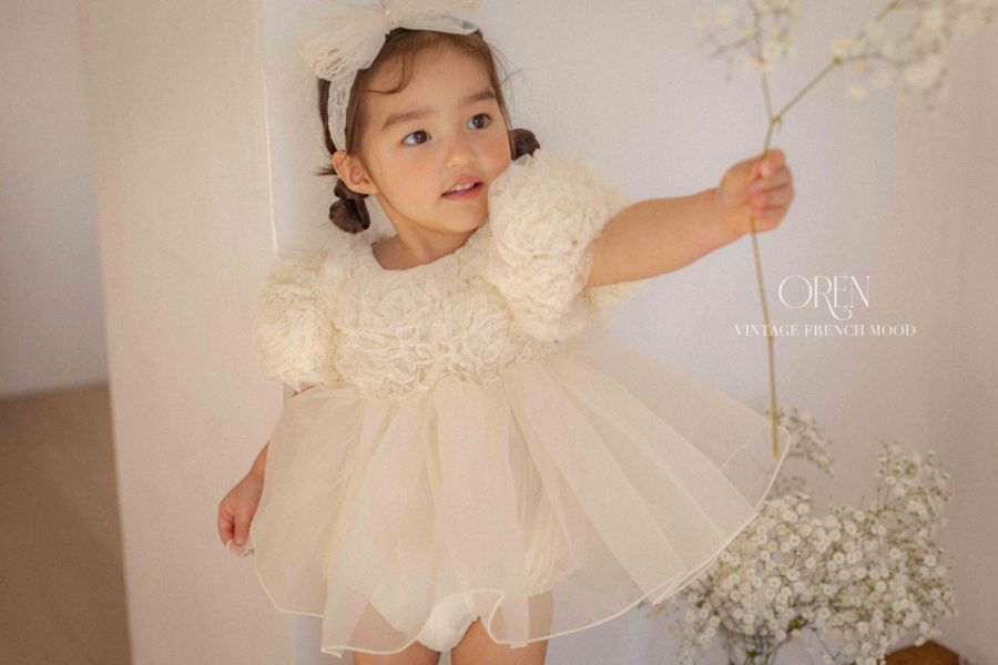 玫瑰花仙子的夢幻小洋裝 姊妹裝 