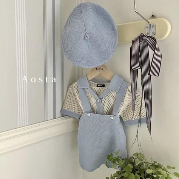 現貨 學院風針織質感上衣 吊帶 