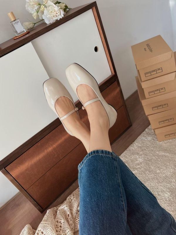 BLANC 瑪麗珍簡約氣質平底鞋 親子鞋 韓國親子裝,sketch in love 代購