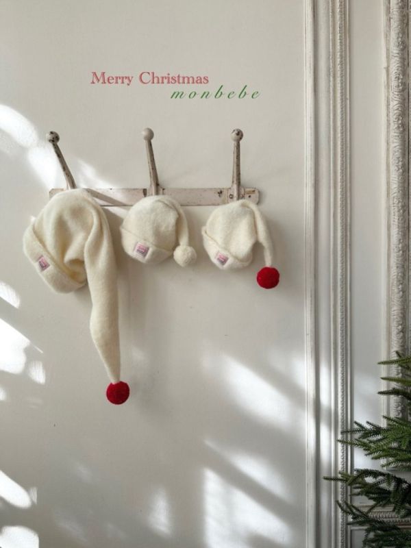 小精靈毛球帽 媽咪與寶寶 