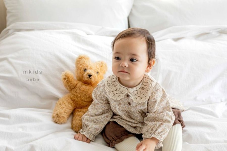 田園小碎花套裝 