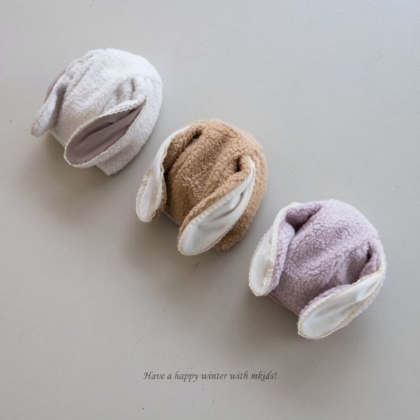 小兔子軟萌保暖帽 