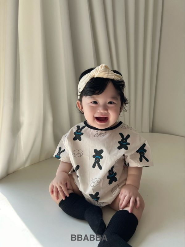 小兔兔寶寶連身衣 