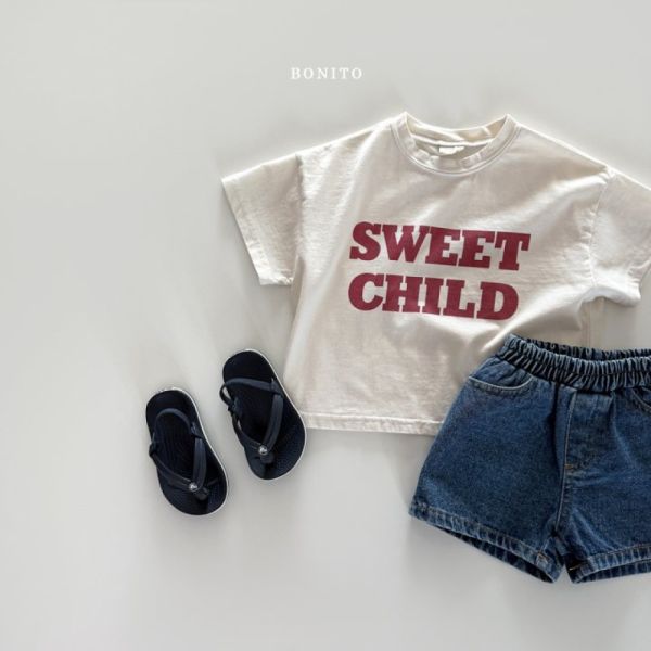 Sweety休閒字母短袖T 