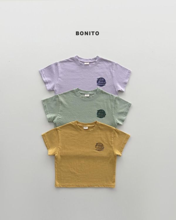 Bonito繽紛夏日果汁短袖上衣 
