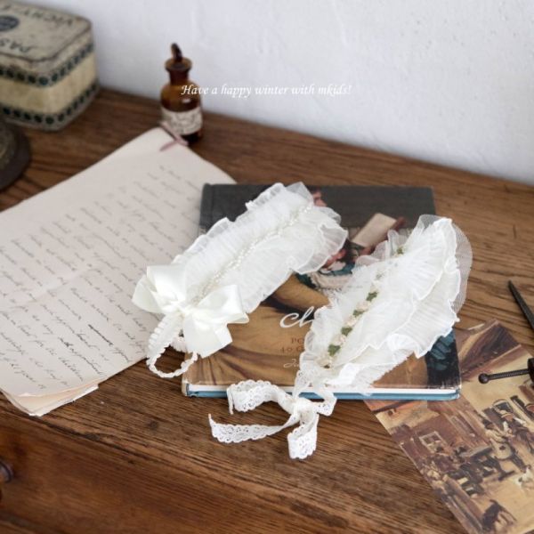 小公主的白色系髮飾 配件 