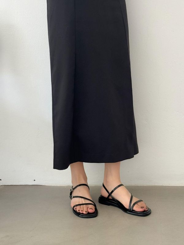 美美春季新款 細帶百搭小氣質涼鞋 