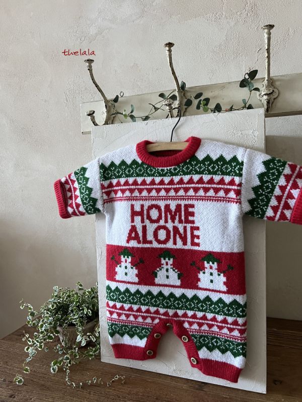 Bebe - 親子系列 HOME ALONE 寶寶連身裝 THE LALA KOREA