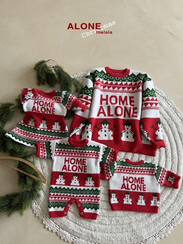 Kids - 親子系列 HOME ALONE 連身裙 