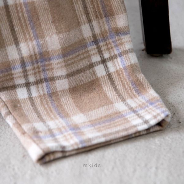 經典格紋棉褲 秋冬必備 