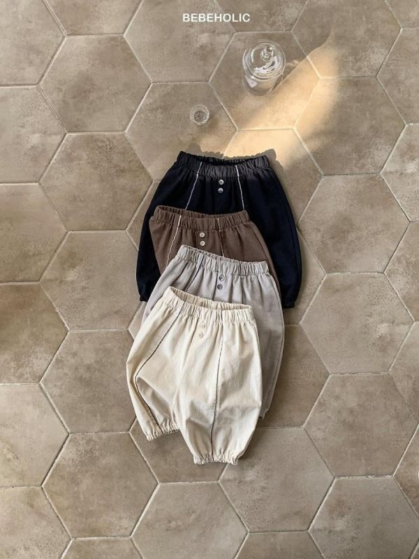 帥氣奶茶系縮口褲 Bebe holic Korea,Bebe holic,童裝,男童穿搭