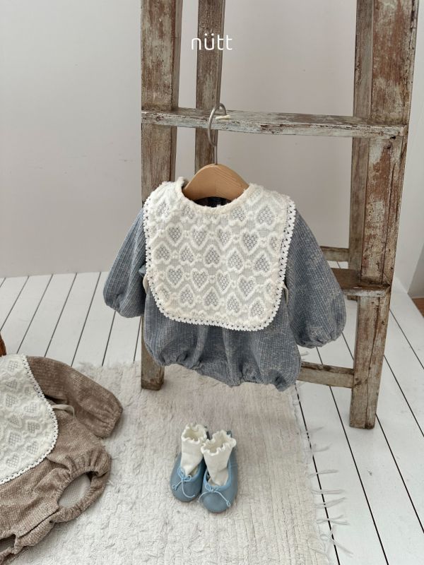 棉花糖奶茶愛心包屁套裝 