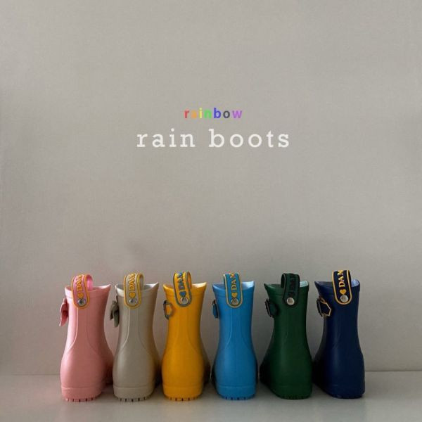 現貨 超美彩虹雨靴 韓國質感雨鞋 Have.B