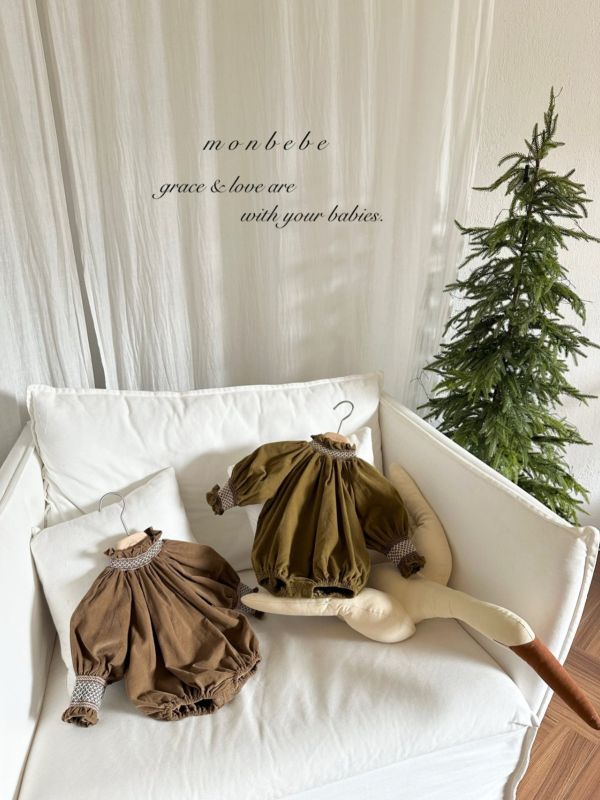 夏洛特法式寶寶連身套裝 