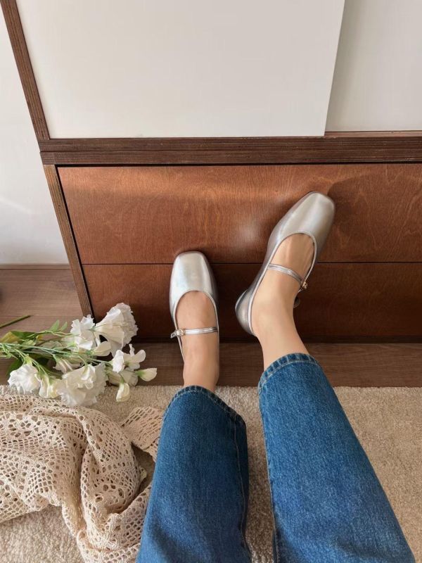 BLANC 瑪麗珍簡約氣質平底鞋 親子鞋 韓國親子裝,sketch in love 代購