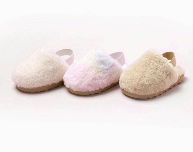 冬季必備毛毛拖 後鬆緊設計 La stella korea,laurababy,蘿菈衣櫥