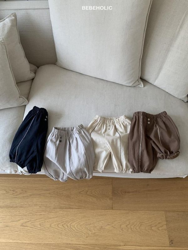 帥氣奶茶系縮口褲 Bebe holic Korea,Bebe holic,童裝,男童穿搭