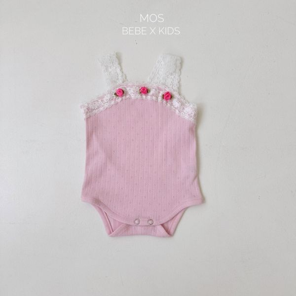 Bebe-玫瑰那堤小公主包屁衣 姊妹裝 