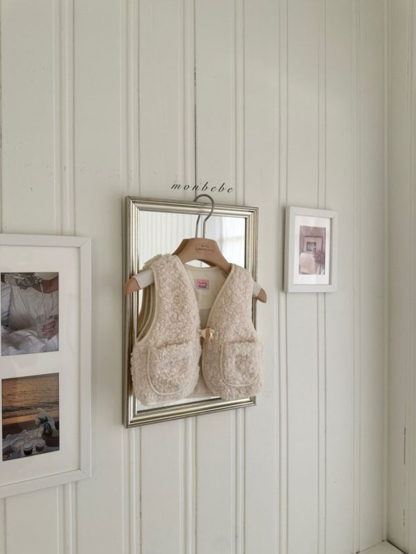 熊寶寶暖呼呼口袋背心 