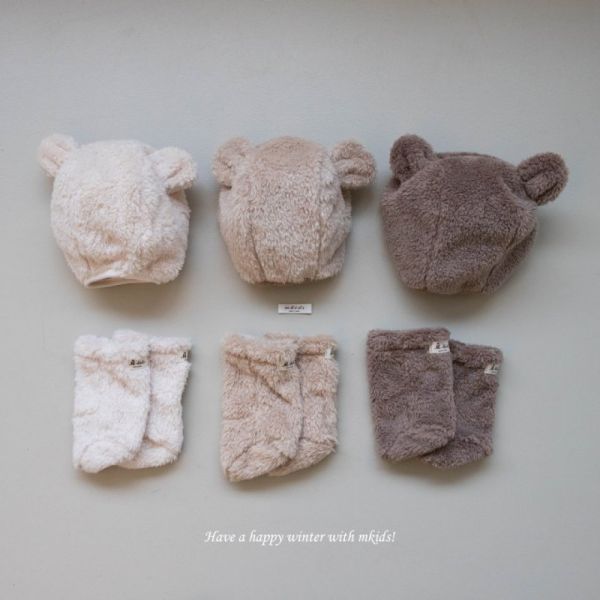 泰迪寶寶頭套 腳套 