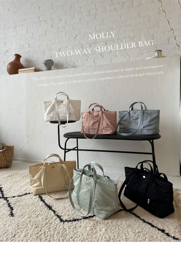 韓國質感媽媽包 MOLLY BAG (附化妝包) 