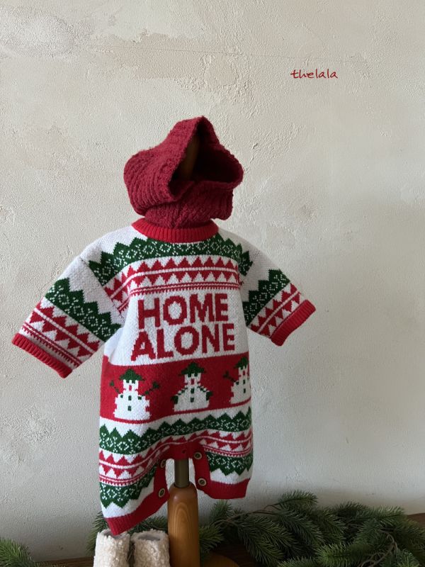 Bebe - 親子系列 HOME ALONE 寶寶連身裝 THE LALA KOREA