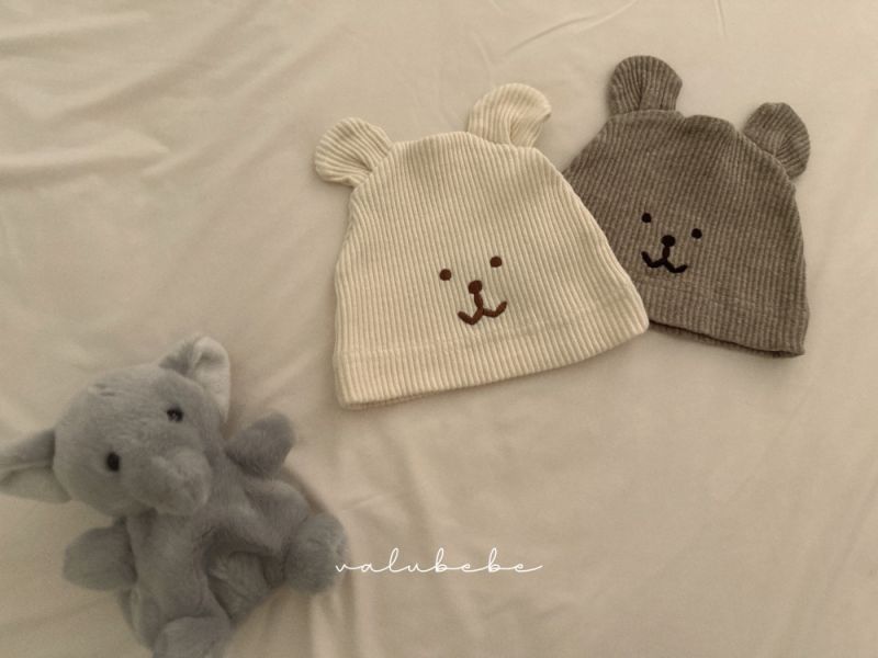 現貨 熊寶寶微笑嬰兒帽 laurababy