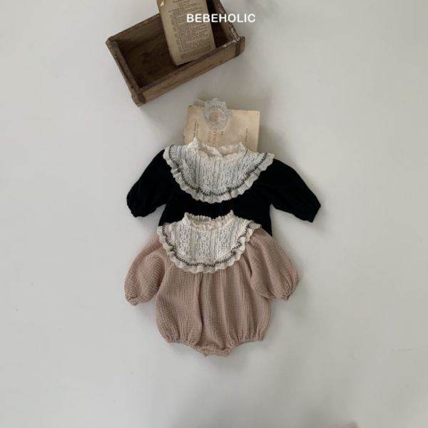 法式小立領寶寶包屁衣 姊妹裝 
