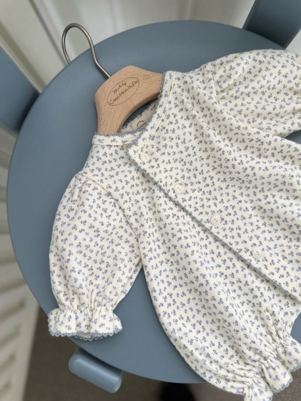 小碎花純棉寶寶連身裝 Monbebe Korea,monbebe,laurababy,laurabebe,小仙女童裝,童裝代購,仙女媽咪衣櫥,蘿菈衣櫥