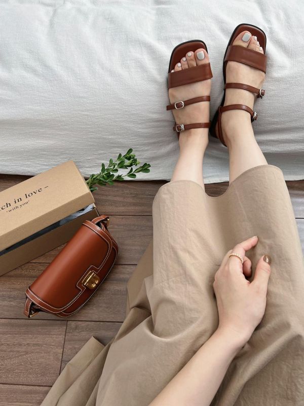 夏季新款 一字帶涼鞋 韓國女鞋代購,東大門,sketch in love korea