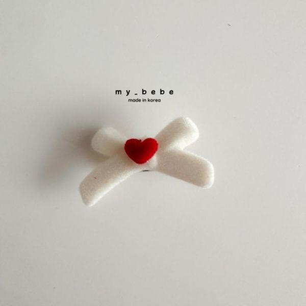 韓國手工髮飾 迷你髮帶愛心髮夾頭飾 （一組2入） 