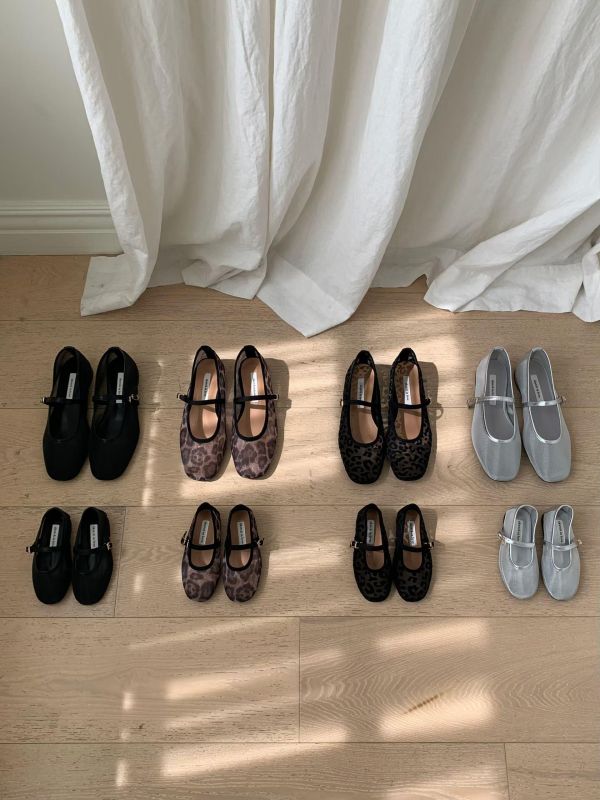 親子系列 法式透膚網紗瑪麗珍鞋 