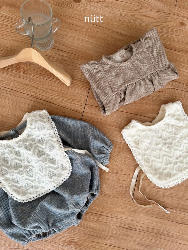 棉花糖奶茶愛心包屁套裝 