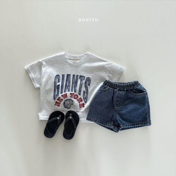 Giants印花短袖T 兄弟裝 