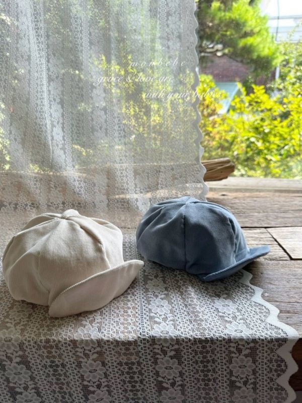 燈芯絨報童帽帽 