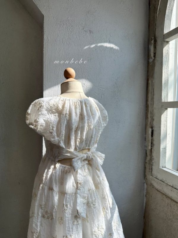 親子系列 Hydrangea泡泡袖洋裝 包屁衣 母女裝 