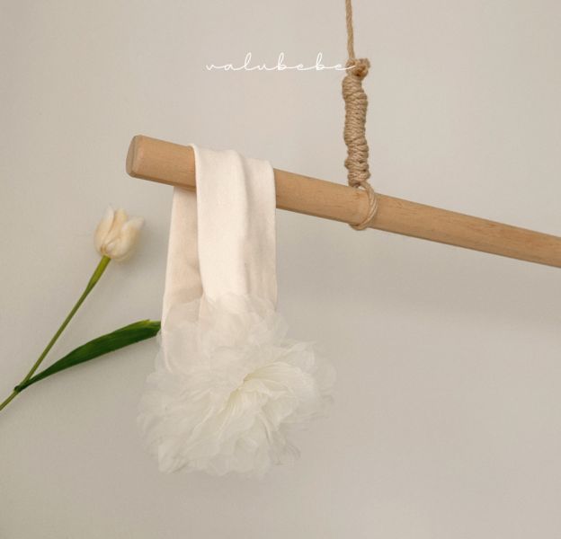 Bebe-象牙色牡丹花髮飾 