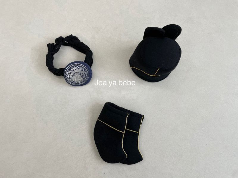 韓服配件系列 手工金絲王儲帽 靴 