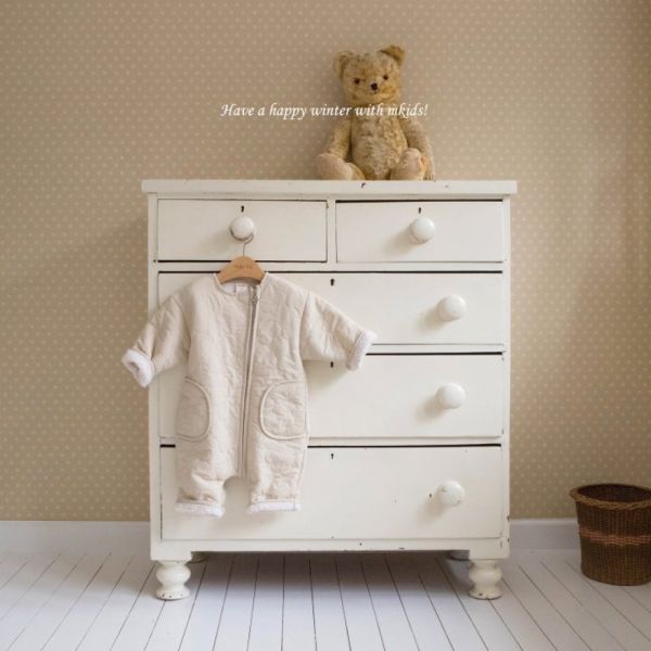 暖呼呼的寶寶拉鏈刷毛包屁衣 帽子另售 