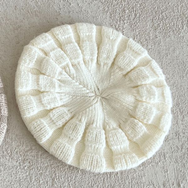 軟糯針織貝雷帽 寶寶貝雷帽,秋季穿搭