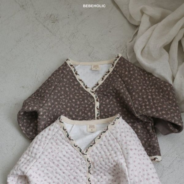 溫柔小花開衫外套 Bebe holic Korea