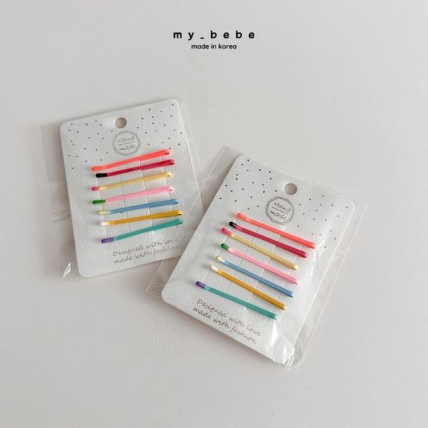 繽紛線條髮夾 配件、髮夾、寶寶夾子