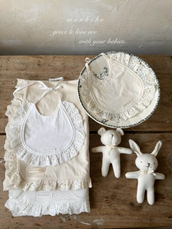 法式花邊圍兜兜 