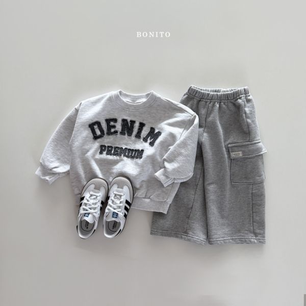 親子裝系列 Denim 長袖衛衣 