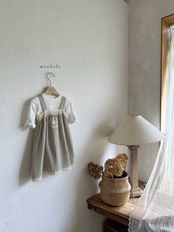 親子系列 森系背心長洋裝 包屁衣 