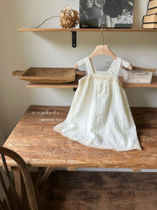 親子系列 森系背心長洋裝 包屁衣 