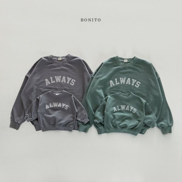 親子系列 ALWAYS長袖上衣 